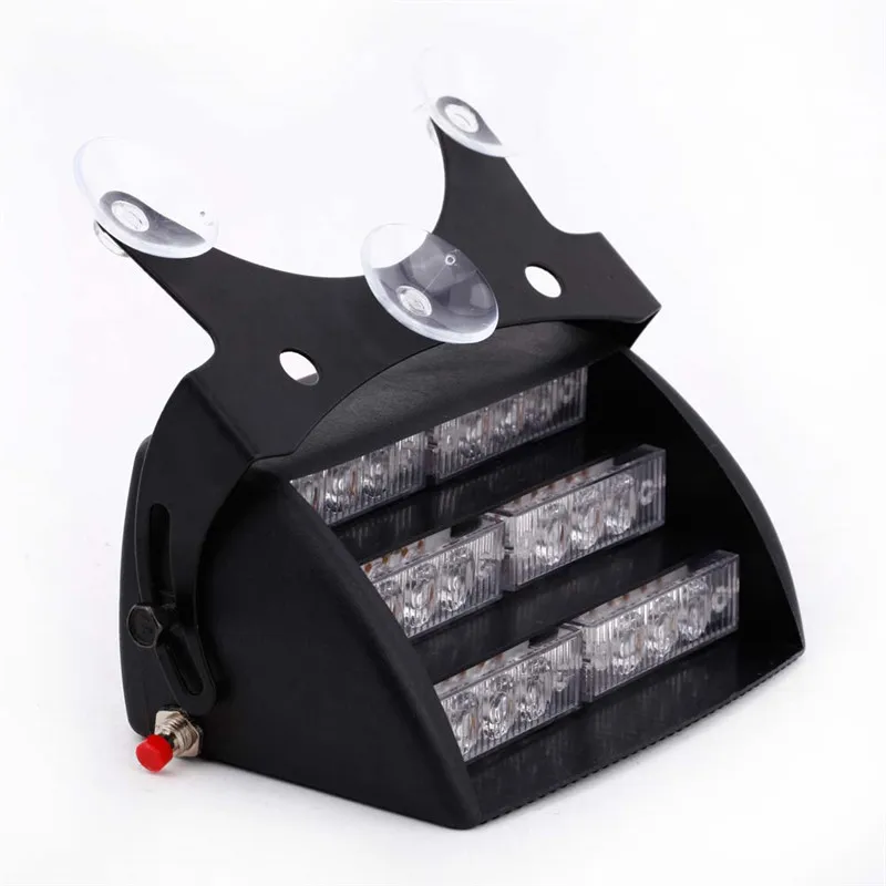 18 led Автомобильная вспышка светильник лобовое стекло аварийный мигающий