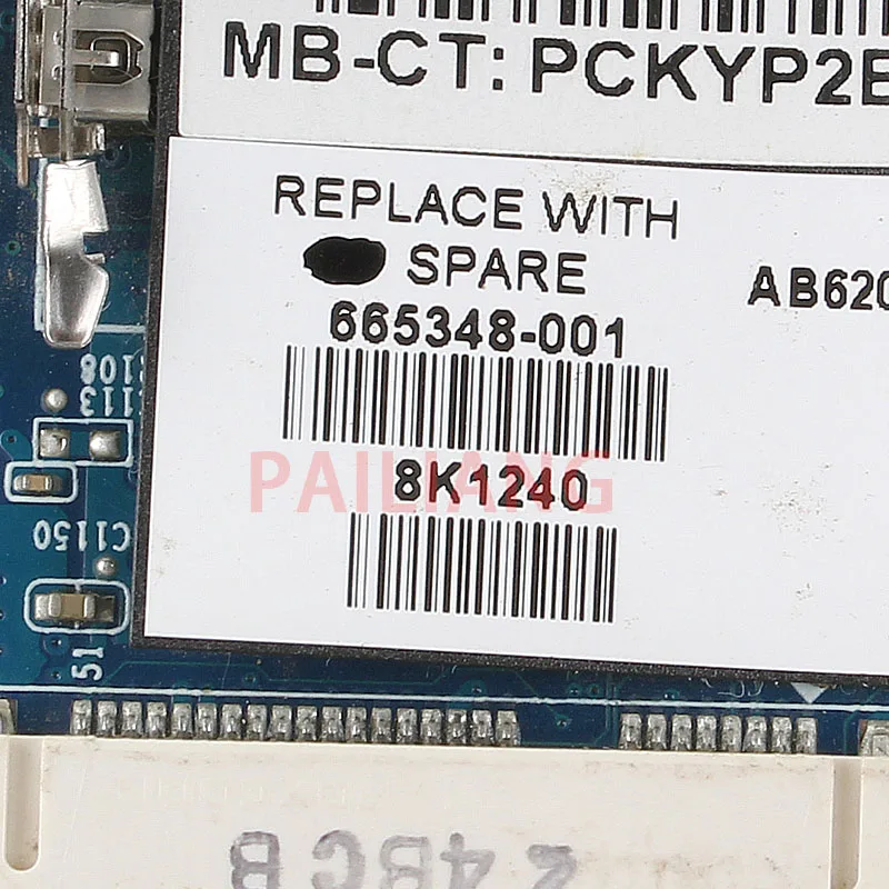 Материнская плата для ноутбука HP DV6 6000 HD6490 1G PC 665348 001 501 full tesed DDR3|Материнские платы|