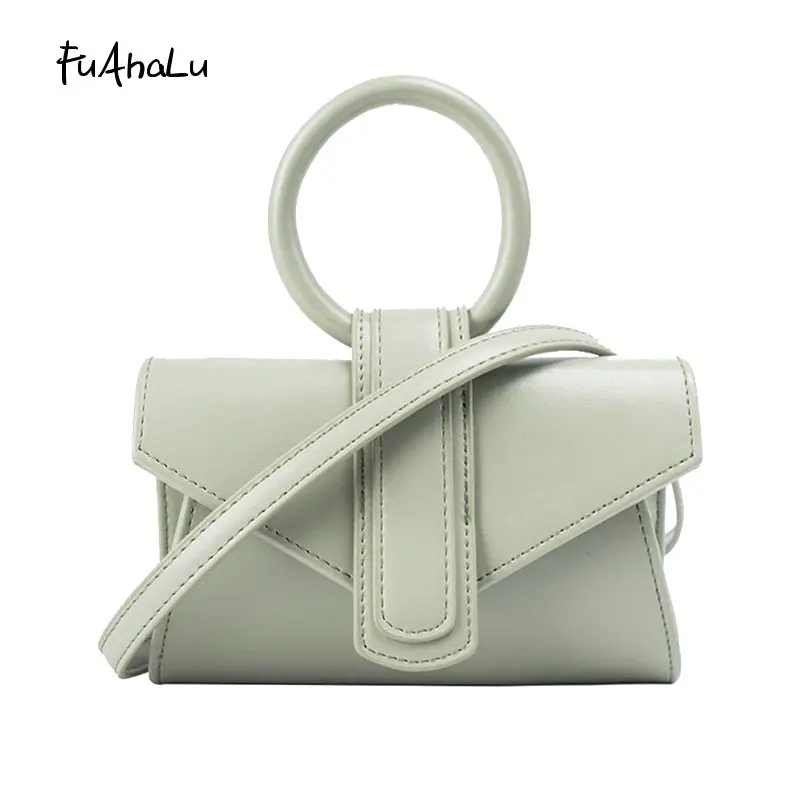 FuAhaLu новая маленькая сумка для женщин новый корейский стиль портативная текстура