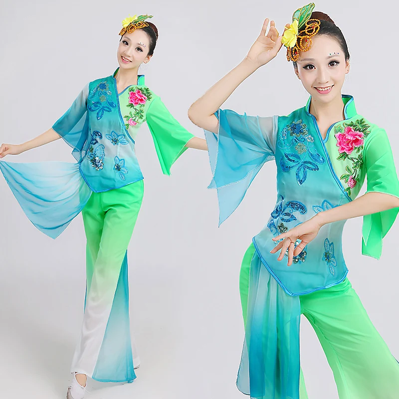 Китайские костюмы hanfu Chinse народные танцевальные праздничная одежда для