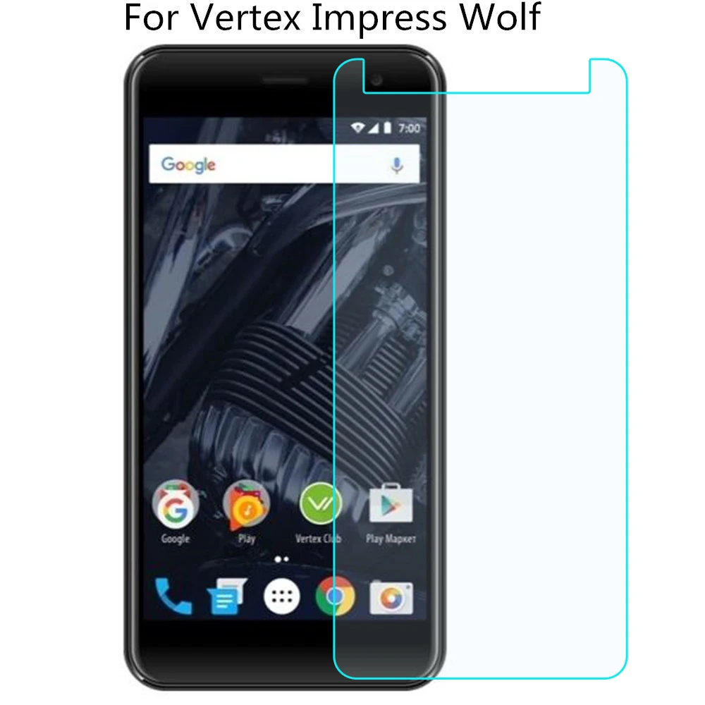 Закаленное стекло для Vertex Impress Wolf защита экрана телефона Защитная пленка