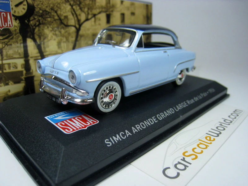 I XO 1:43 SIMCA ARONDE GRAND большой мир 1956 автомобиль из сплава игрушки для детей детские