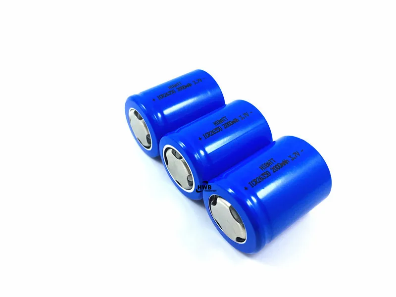 4 шт 3,7 V 2000mAh аккумулятор ICR 2AH 26350 bateria pack 3,7 V литиевый Кобальт 26650 Перезаряжаемый для умной колыбели головной фонарик