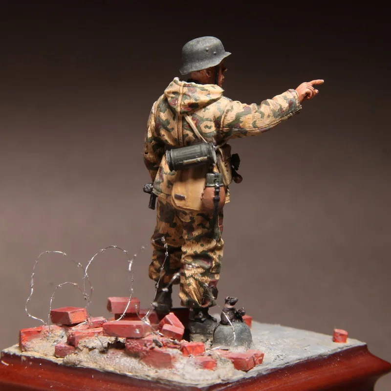 1/35 полимерные фигурки наборы моделей WW2 Немецкий 420 разобранный
