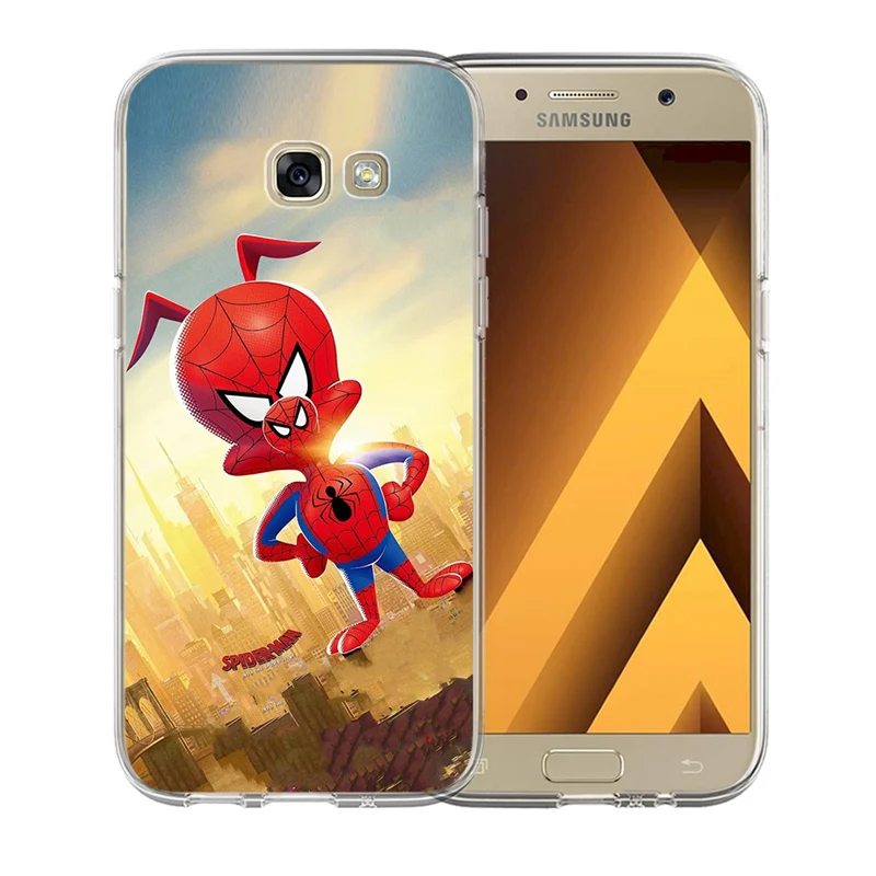 For Samsung Galaxy A5 A7 A8 2017 J3 J5 J7 2015 2016 EU phone case cover funda cute cool Spiderman Venom Joker Mickey Mouse |