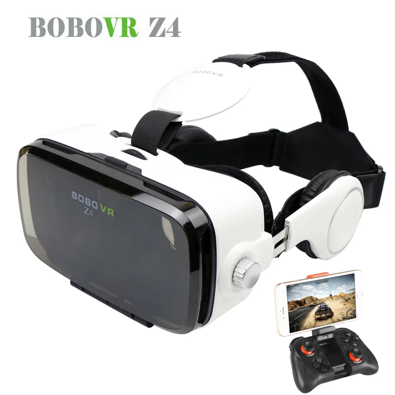 Лидер продаж! 2016 Google cardboard bobovr Z4 виртуальной реальности очки погружения Z3