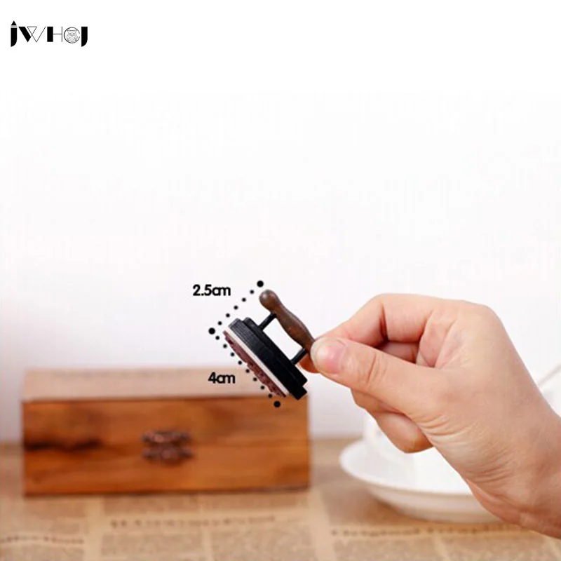 Винтажный штамп для швейной машины и железной формы деревянный с днем