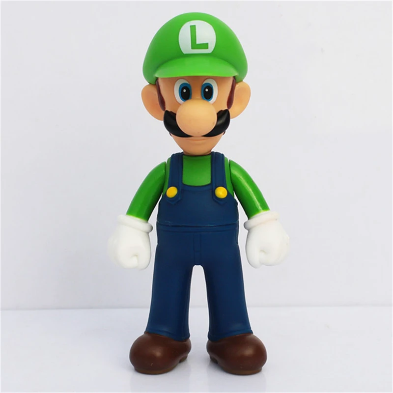11-12 см Super Mario Bros Луиджи Марио Йоши ПВХ фигурки игрушки | Игрушки и хобби