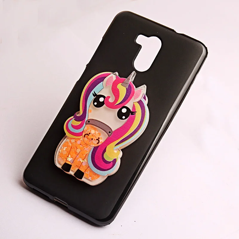 Yelun для zte лезвие V9 V18 N3 V8 V7 M2 M2 lite Z17mini N1 чехол 3D Микки и Минни Маус единорог с принтом зыбучих песков жидкостный мягкий силиконовый задний Чехол
