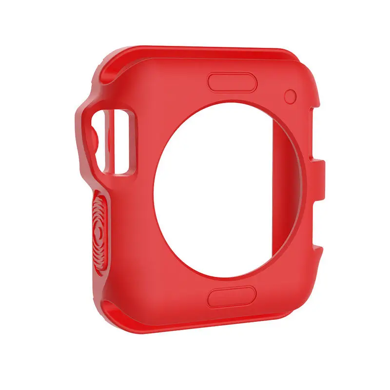 Чехол для часов Apple Watch Series 3 2 1 Ультратонкий чехол из ТПУ IWatch 42 мм 38 силиконовый 5