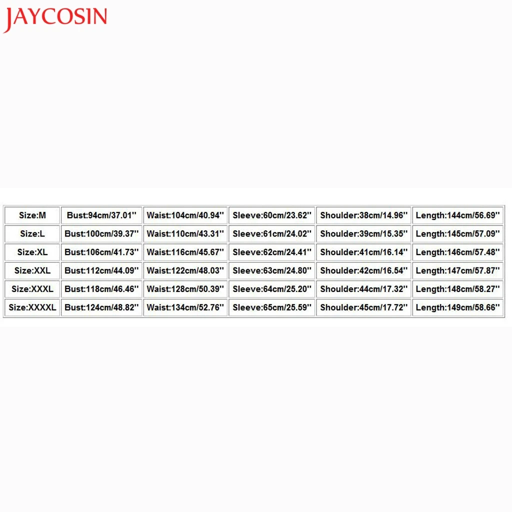 JAYCOSIN мусульманское платье размера плюс Национальный халат Исламская