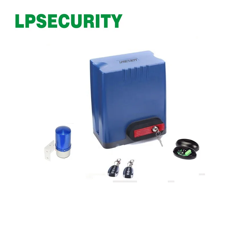 LPSECURITY 220VAC 500KS 800KGS автоматические раздвижные ворота мотор дистанционного