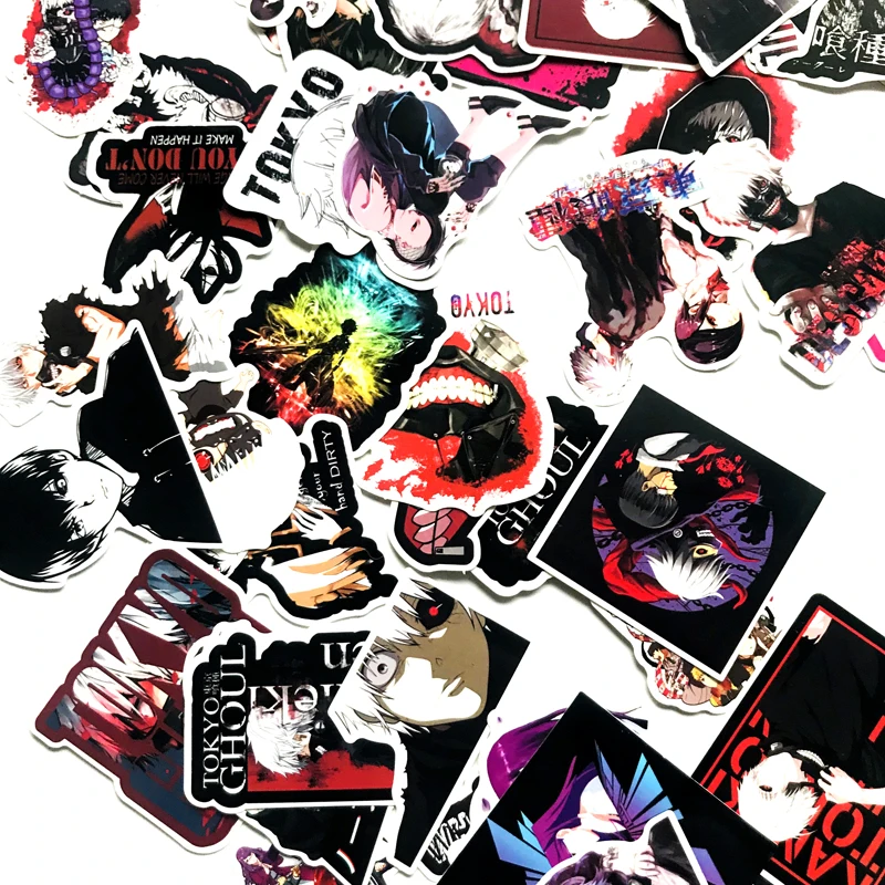 Аниме-наклейка Tokyo Ghoul японский классический граффити для ноутбука багажа