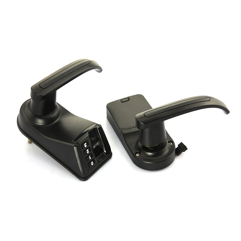 DHL Free Shipping ADEL LS911 Black LS9 Biometric Fingerprint Password Key Door Lock L/R Handle /S1 Professional Access Control |