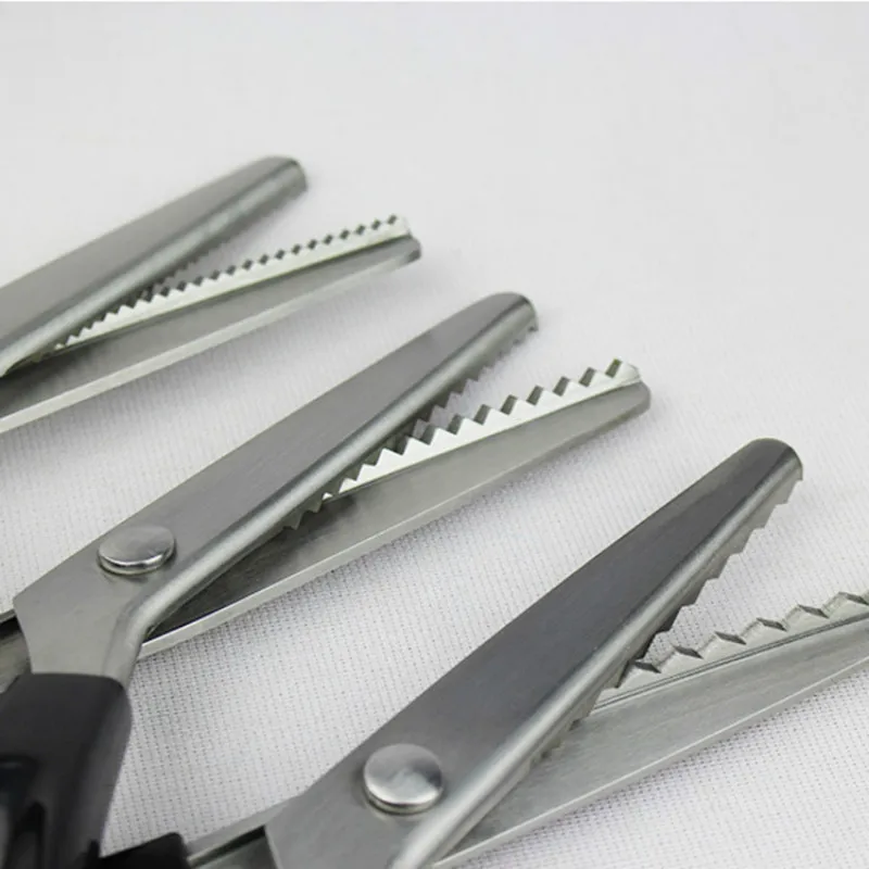 Портновские ножницы для одежды кружевные зубная дуга зубные сделай сам зигзаг из