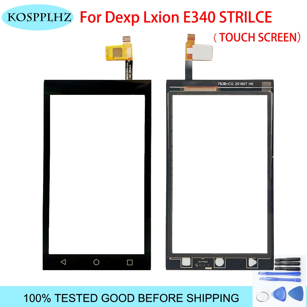 Сенсорный экран для DEXP Ixion E340 Strike запасной датчик на переднем стекле мобильный