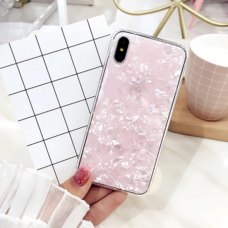 Для iPhone X сотовый телефон мода раковины силиконовый чехол для iPhone8 плюс