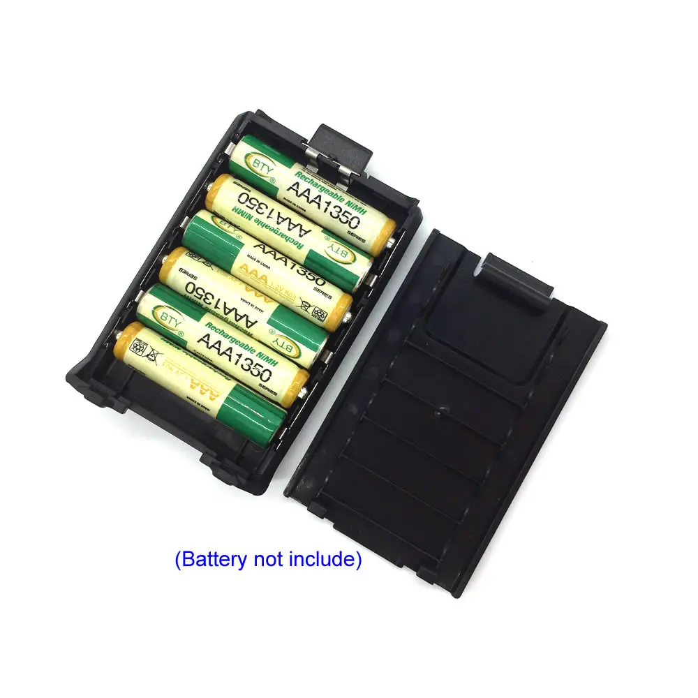 Чехол аккумулятор для портативной рации Baofeng UV 5R 6 * AAA|radio transceiver|portable radio transceiverwalkie
