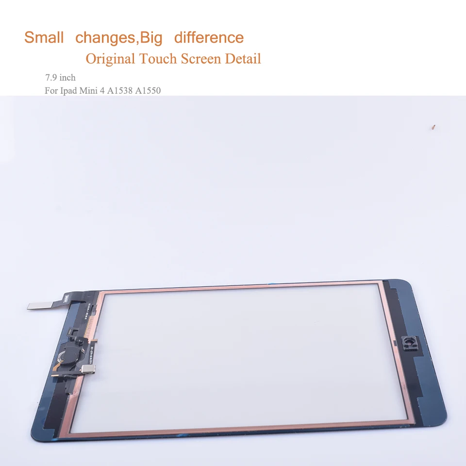 10 шт./лот оригинальный для Apple iPad Mini 4 сенсорный экран дигитайзер панель A1538 A1550 с
