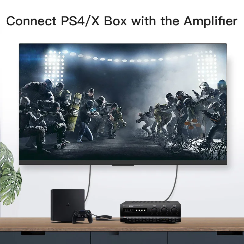 Vention Цифровой оптический аудио кабель Toslink 1 м 3 SPDIF коаксиальный для усилителя Blu Ray