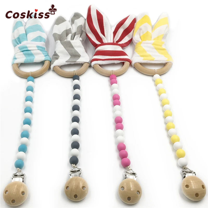 4 шт. деревянные Прорезыватели-бусины для зубов | Мать и ребенок