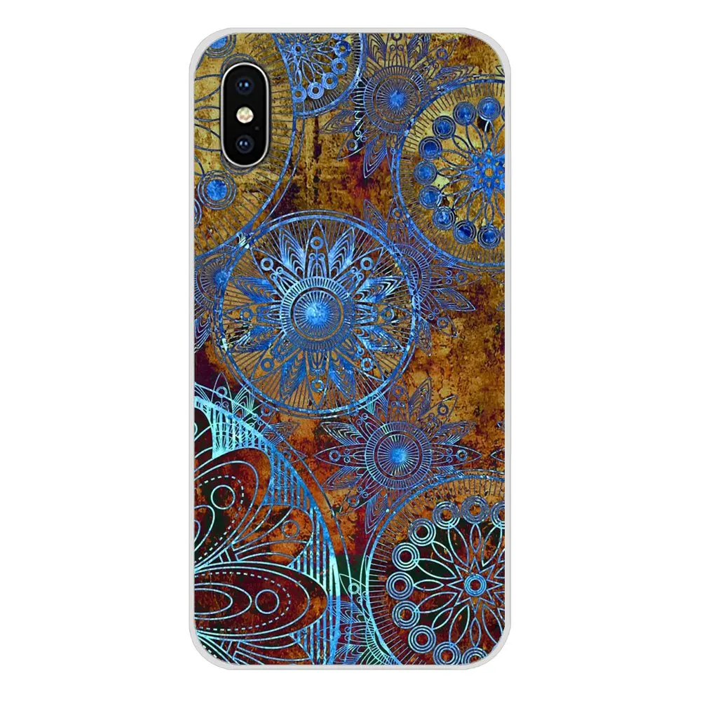 Модный чехол с цветными цветами Пейсли цветок Мандала для Oneplus 3T 5T 6T Nokia 2 3 5 6 8 9 230