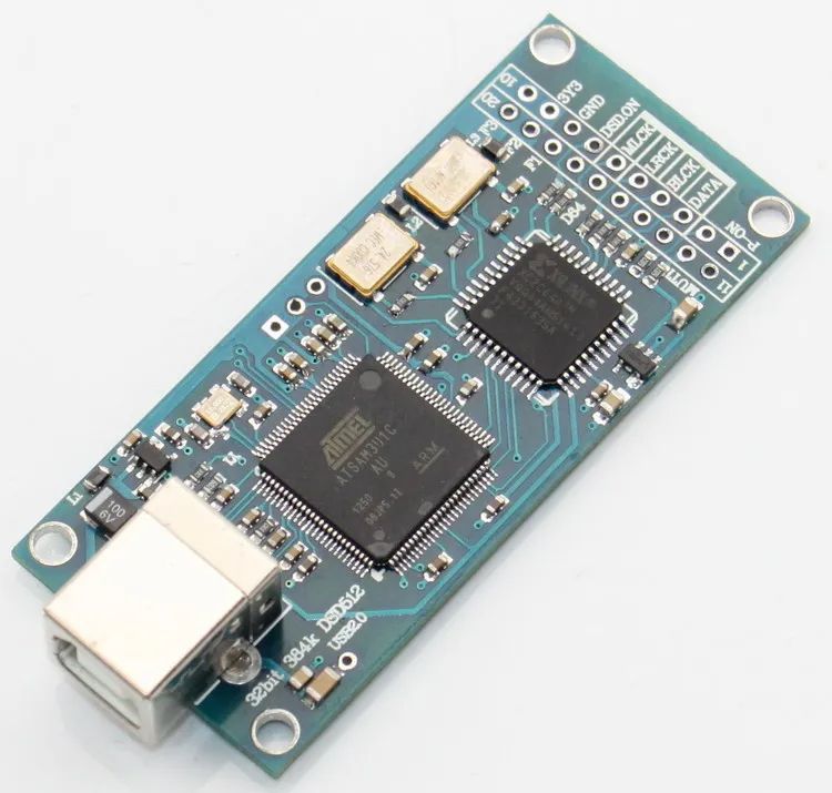 

ATSAM3U1C XC2C64A Italy USB IIS Amanero digital interface with the program to support 384K dsd512,32b amplifier board module