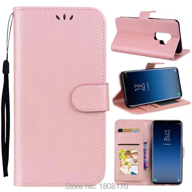 Кожаный чехол кошелек с отделением для карт C Ku Samsung Galaxy S9 Plus J3 J5 J7 2017 EU US Google Piexl 2 XL