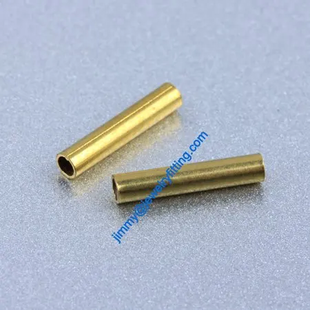 Brass Tube Conntctors Tubes jewelry findings 2*10mm ship free 10000pcs copper tube Spacer beads