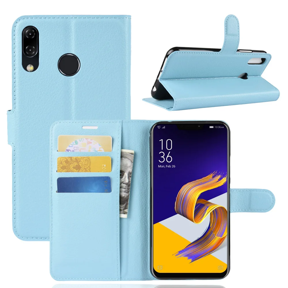 ZB555KL кожаный чехол для ASUS ZenFone Max M1 ZB555KL, кошелек для телефона, флип-чехол из искусственной кожи для ASUS ZenFone Max M1 ZB555KL X00P