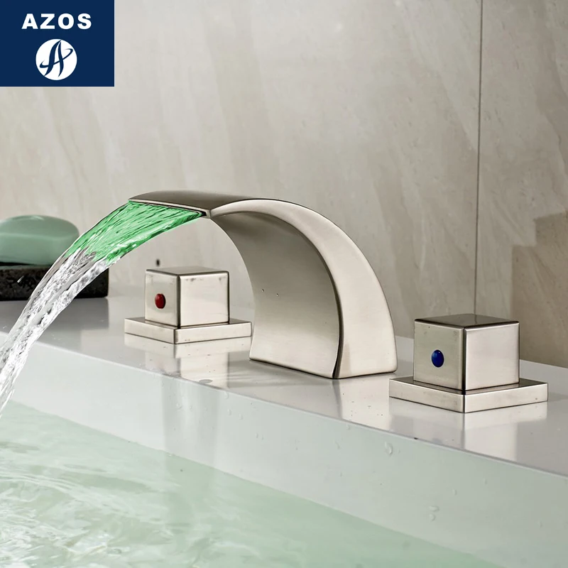 Смеситель для раковины ванной комнаты на бортике смеситель горячей и холодной