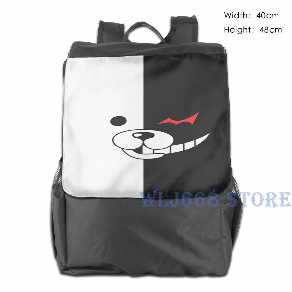 Забавные сумки через плечо с графическим принтом женский рюкзак Danganronpa - Monokuma на