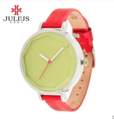 Julius корейский дизайн новая модель 2016 женские кварцевые часы 38 мм | Наручные