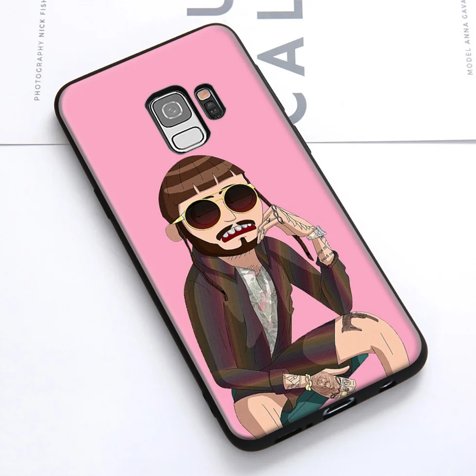 WEBBEDEPP Post Malone Postmalone мягкий чехол для Samsung Galaxy S10 S10e S9 S8 Plus S7 S6 Edge &amp J6 2018 Note 10 9 8 |