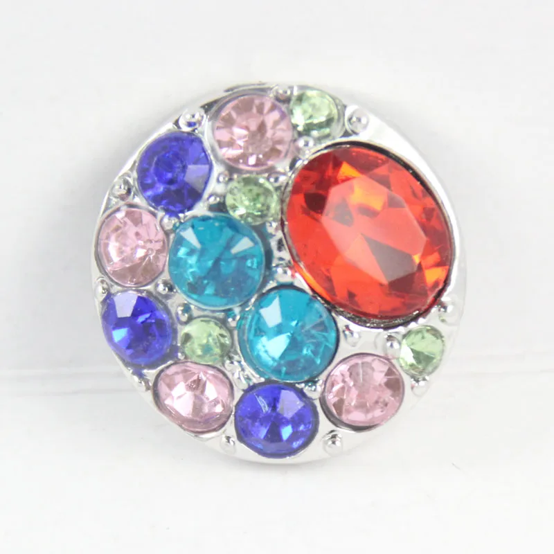 20 шт./лот оптовая новые цвета смешивания snap кнопки 18 мм кнопку браслет и имбирь