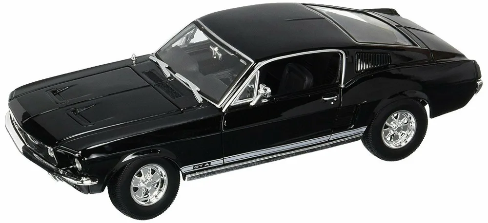 Модель гоночного автомобиля Maisto 1:18 1967 Ford Mustang GTA Fastback игрушка в коробке|Наземный