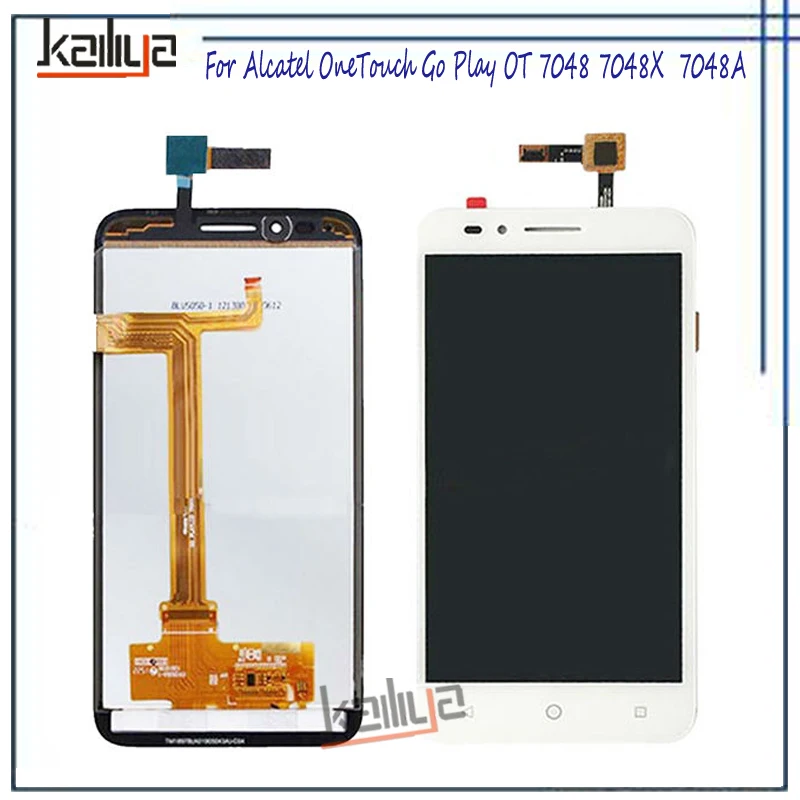 ЖК-дисплей для Alcatel One Touch Go Play 7048 OT 7048X 7048A + 5 0 &quotкодирующий преобразователь