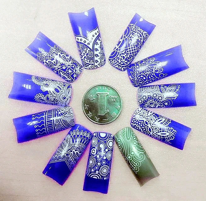 12 листов красота полный водный перевод наклейки для дизайна ногтей украшения