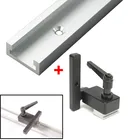 300-800 мм из алюминиевого сплава с Т-образными пазами t-образный Slot и дорожки для деревообработки Ruter стол инструмент дорожки