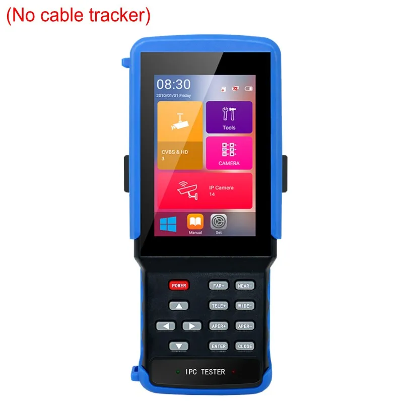 No Cable Tracker DHL профессиональная CCTV Тест er монитор IPC9310 H.265 4K IP 5MP AHD 8MP CVI TVI CVBS камера тест er ONVIF POE UTP/RJ45 TDR тест - Цвет: No Cable Tracker