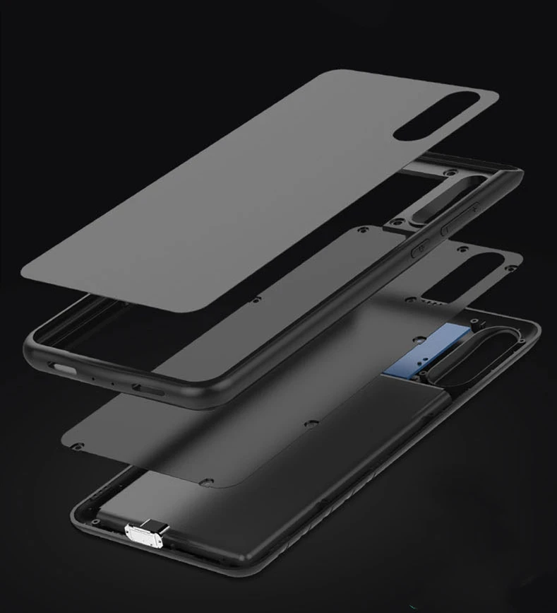 Чехлы для аккумуляторов 6800/8200 мАч для huawei P20 Pro power bank ультратонкий портативный внешний резервный аккумулятор зарядное устройство чехол для huawei P20