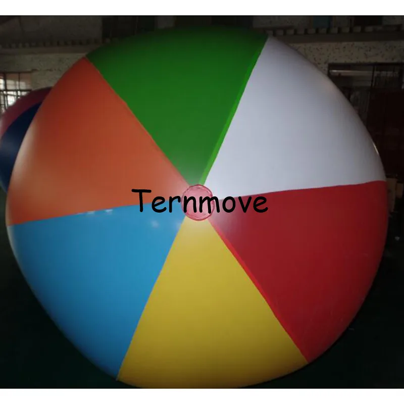 Мяч пляжный детский надувной из ПВХ мягкий развивающий бассейн для детей игрушка