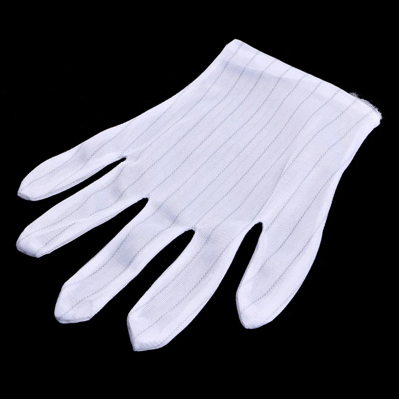 1 пара антистатические противоскользящие перчатки в полоску|Защитные перчатки| |