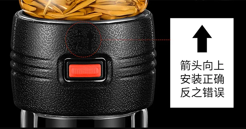 KAXIFEI портативный автомобильный стакан, двухслойные Стеклянные бутылки для воды, деловые мужские бутылки для заварки чая и воды, разделительные бутылки для чая