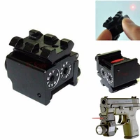 adjustable red laser sight with 20mm rail mount fit for glock 17 19 pistol guns glock hunting accessory