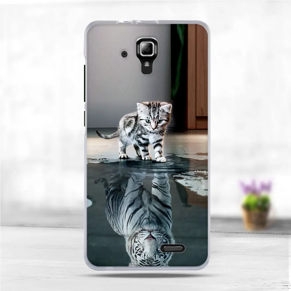 Модные чехлы для телефонов Lenovo A358T A536 Ультратонкий Мягкий чехол 5 0 дюйма задняя