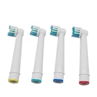 4 шт.упак. SB-17A сменные насадки для зубной щетки для зубных щеток Braun oral B D12,D16,D29,D20,D32,OC20,D10513, DB4510k 3744 3709 3757 D19 OC18 D81