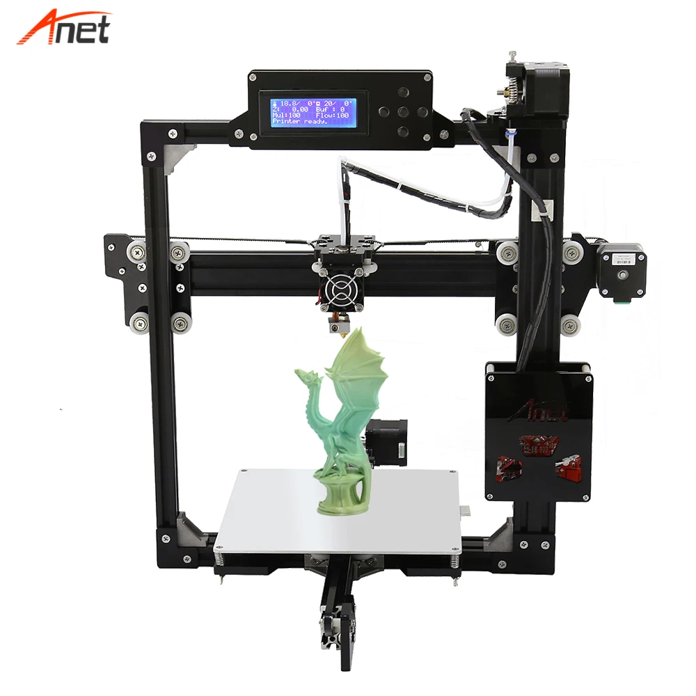 Anet A2 простая сборка алюминиевая рама 3D принтер набор умная модель для