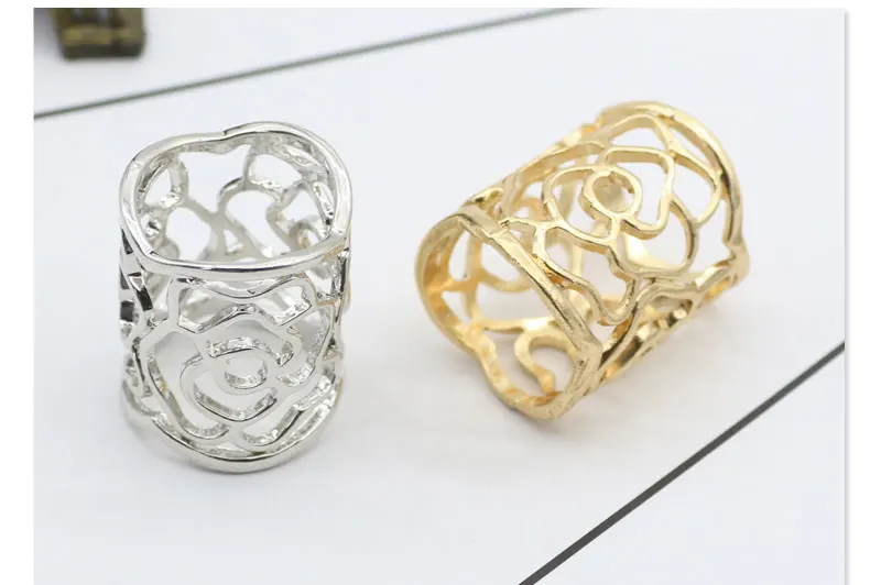 Мода чешского полые узор Броши Шарфы Пряжка Jewelry Подвески-талисманы Простой Круглый Круг шарф клип Брошь Для женщин подарок