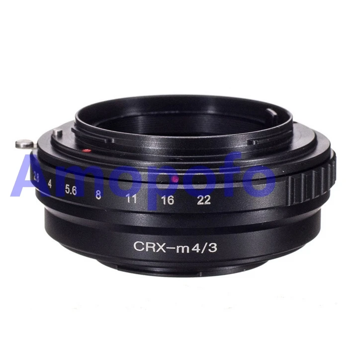 AMOPOFO CRX M4/3 адаптер Contarex объектив для Olympus Micro 4/3 OM D или Panasonic GH4 GX7|Адаптеры объектива|